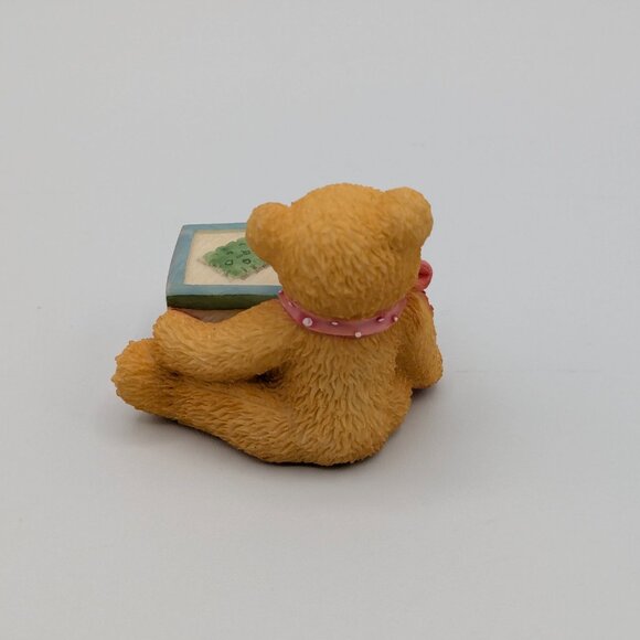Cherished Teddies Bear with ABC "A" Block (158488A) 1995 - Picture 5 of 10